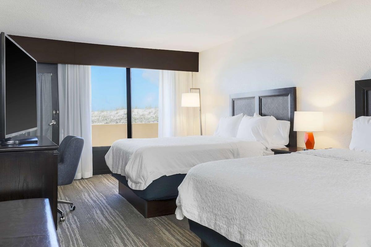 Room at the Hampton Inn at Fort Walton Beach, Florida