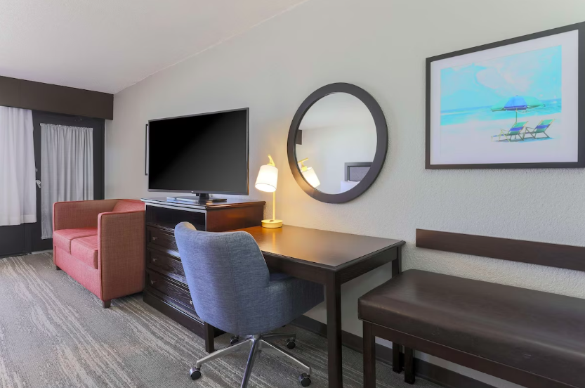Room at the Hampton Inn at Fort Walton Beach, Florida