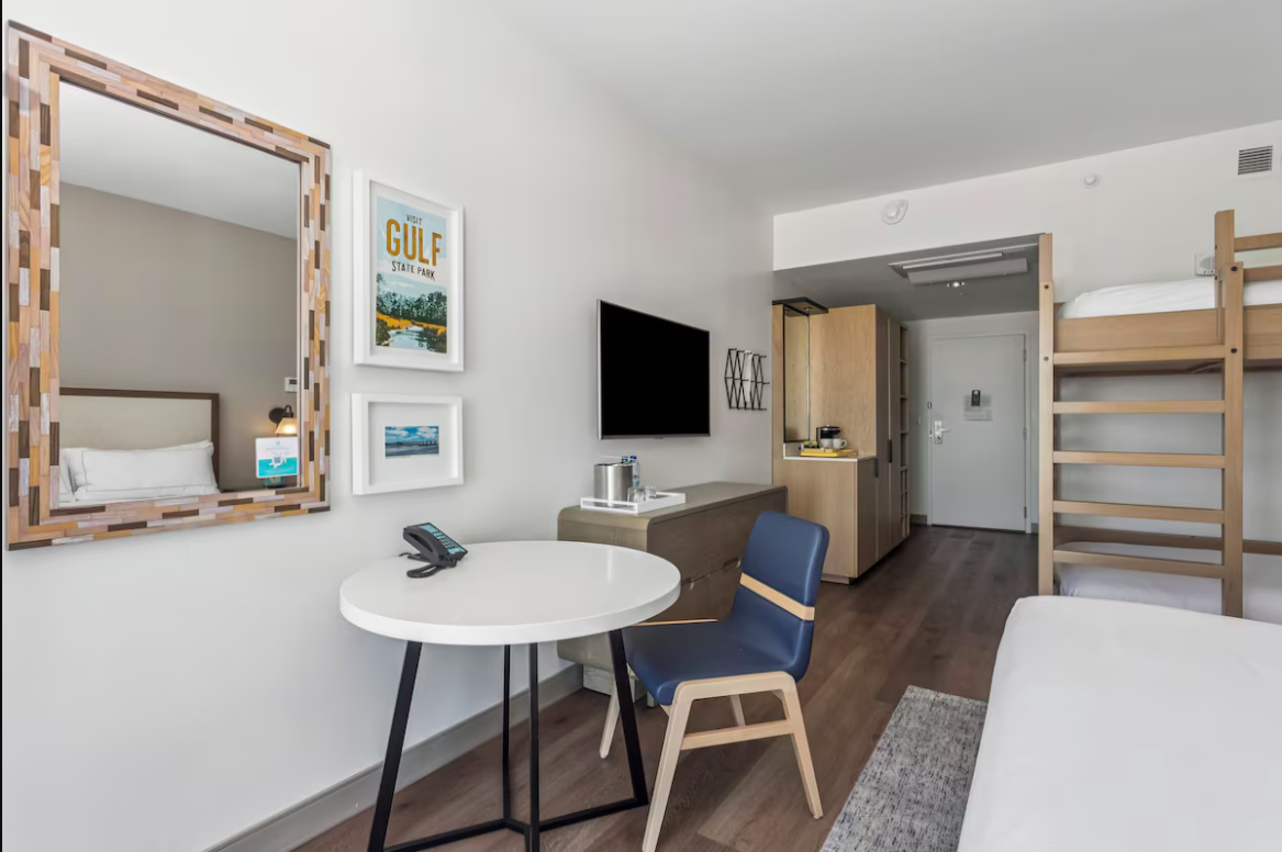 Room at The Lodge at Gulf State Park in Gulf Shores, Alabama