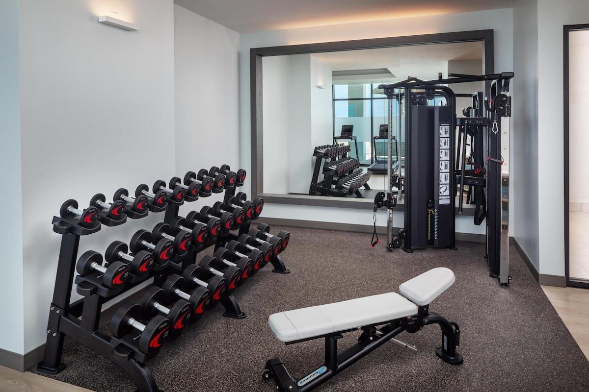 Fitness center at Embassy Suites By Hilton Gulf Shores Beach Resort