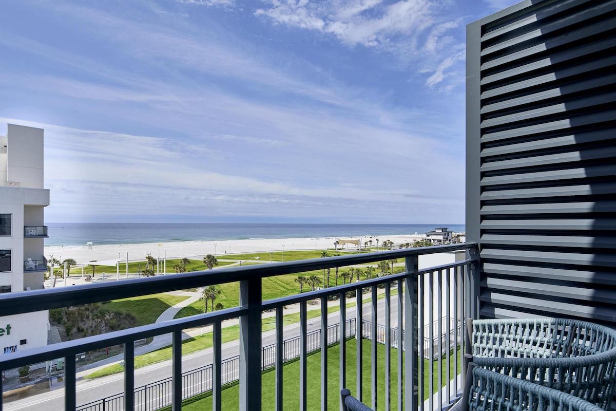 Balcony at Embassy Suites By Hilton Gulf Shores Beach Resort