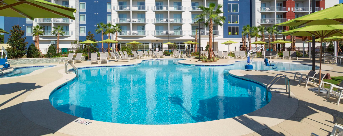 Pool at SpringHill Suites Orange Beach at the Wharf