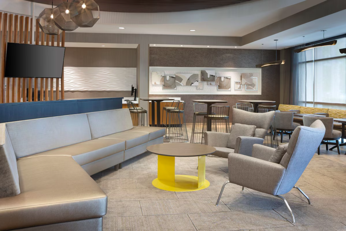 Lobby at SpringHill Suites Orange Beach at the Wharf