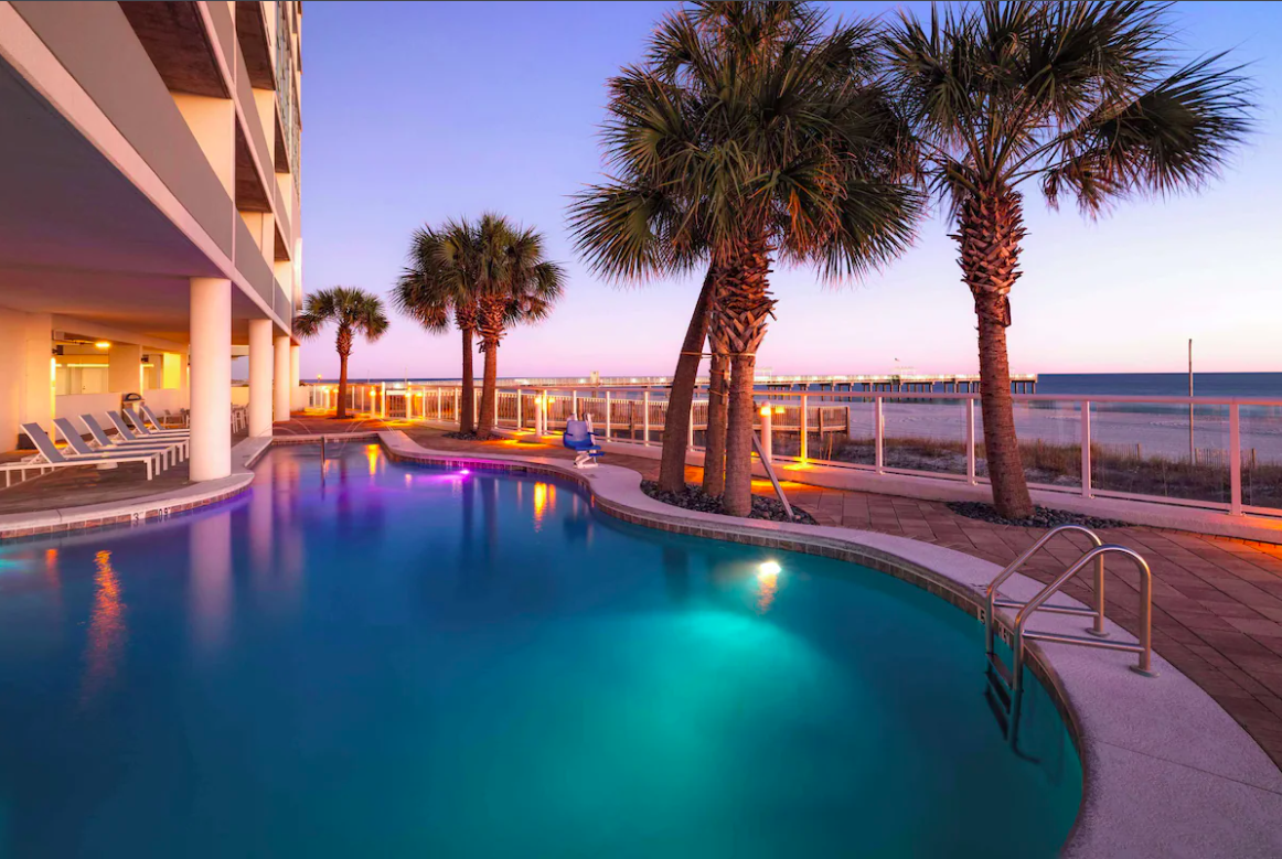 Pool at Best Western Premier The Tides in Orange Beach, Alabama
