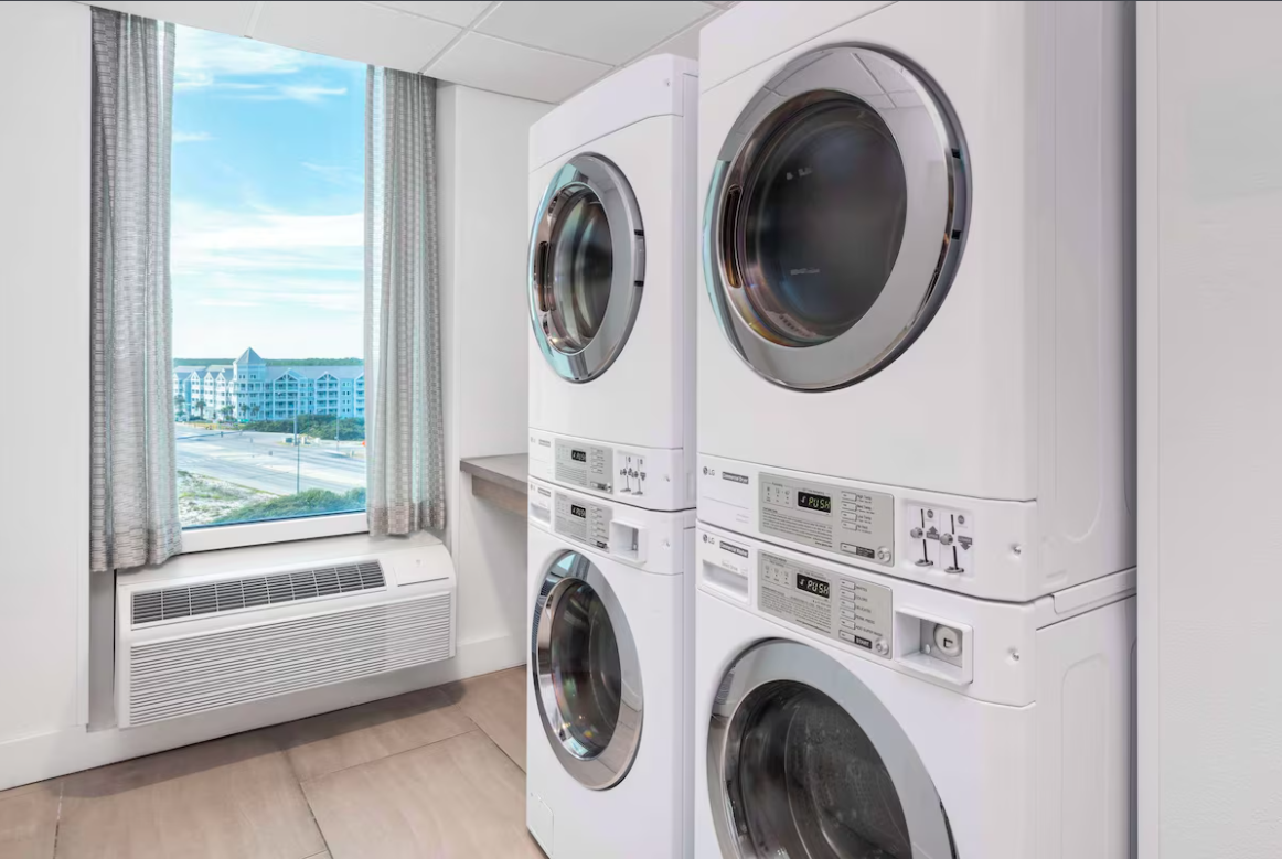 Laundry room at Best Western Premier The Tides in Orange Beach, Alabama