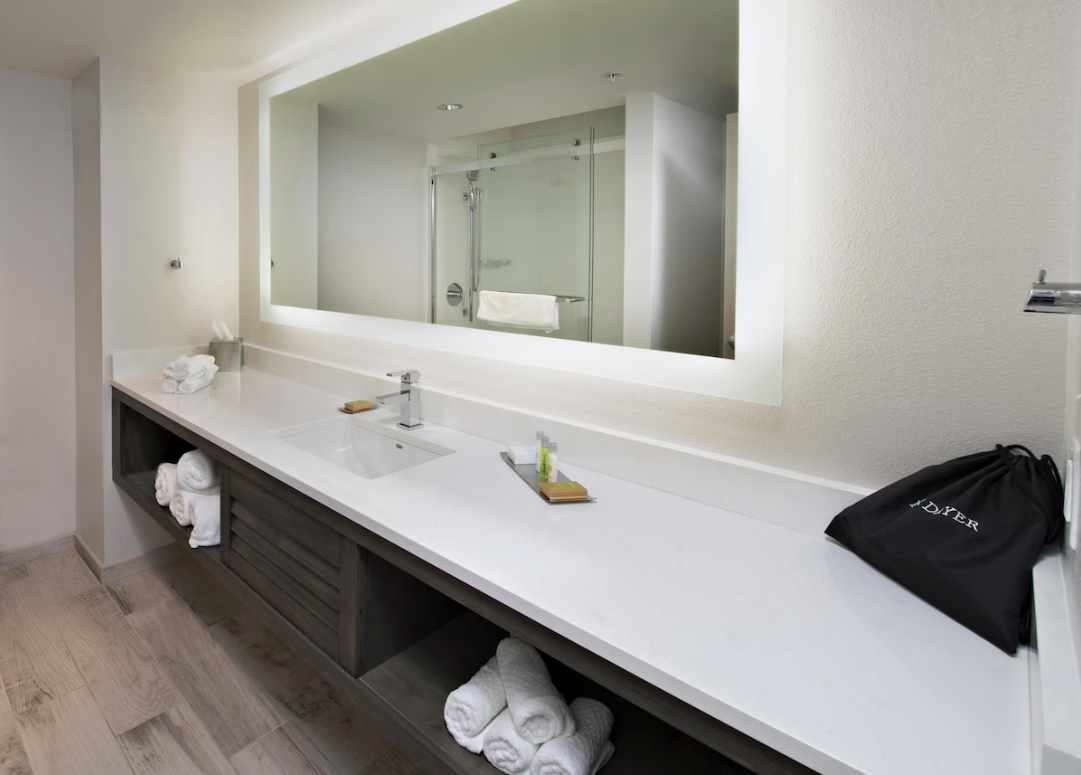 Bathroom at Island House Hotel Orange Beach