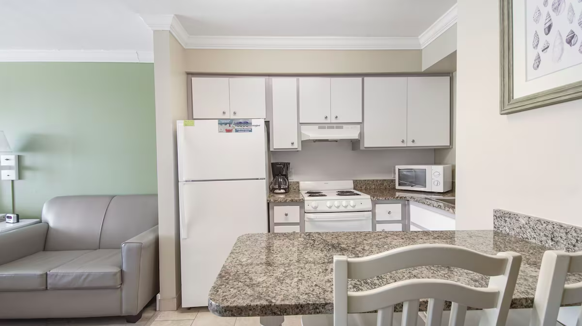 Room at the Osprey Motel in Panama City Beach, Florida