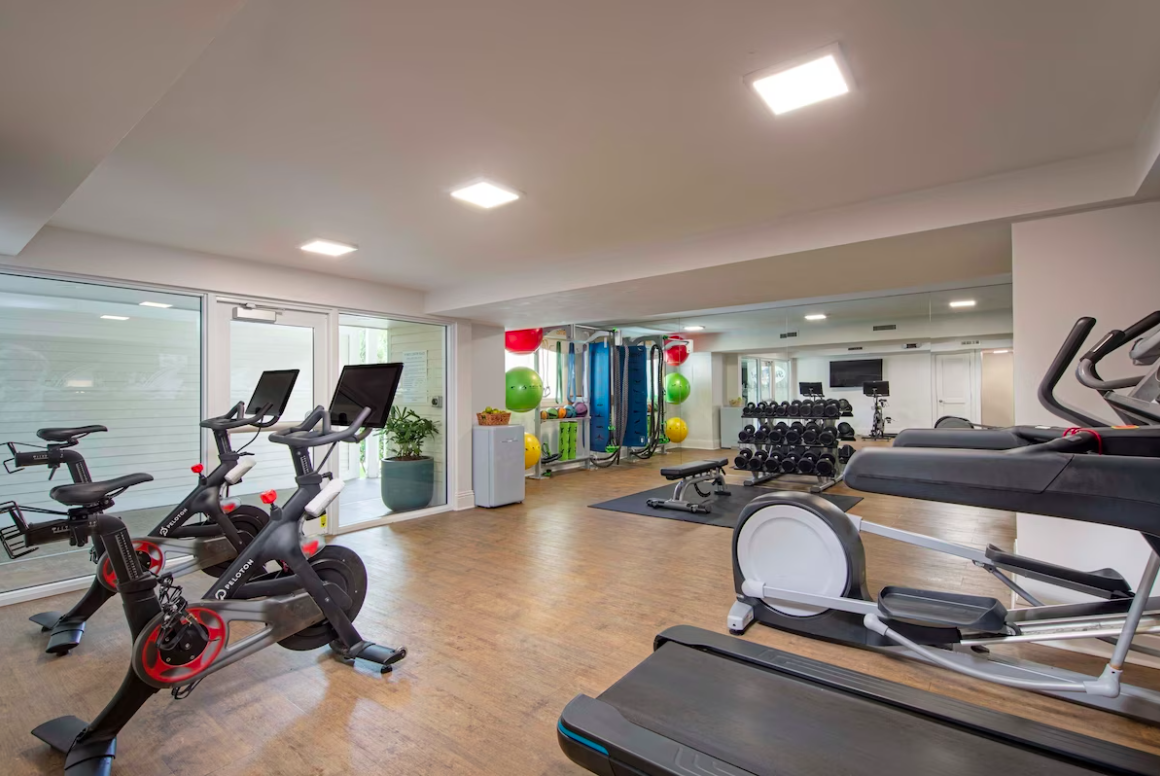 Fitness center at Margaritaville Beach House Key West