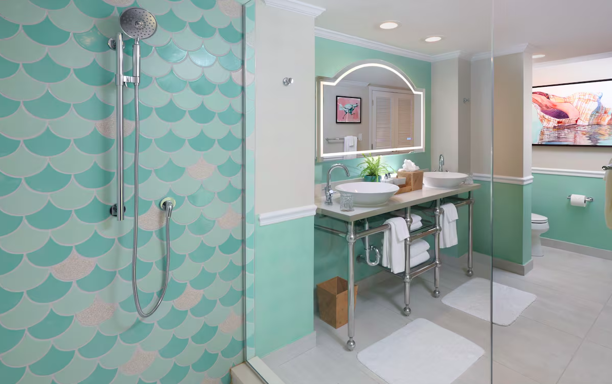Bathroom at the Ocean Key Resort