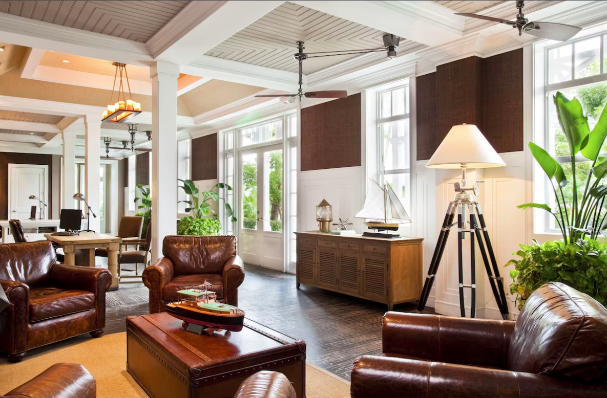 Sunset Key Cottages in Key West Lobby