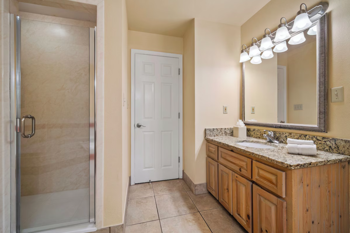 Bathroom at Holiday Inn Hotel  Suites Harbourside in Clearwater Beach, Florida