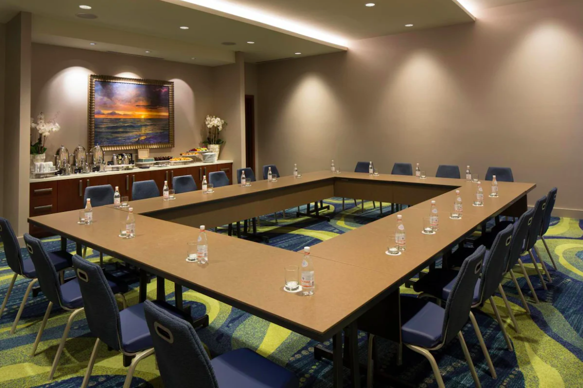 Meeting room at Opal Sands Resort in Clearwater Beach, Florida