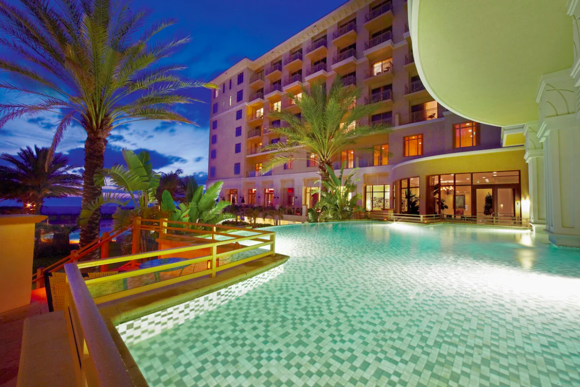 Pool at Sandpearl Resort in Clearwater Beach, Florida