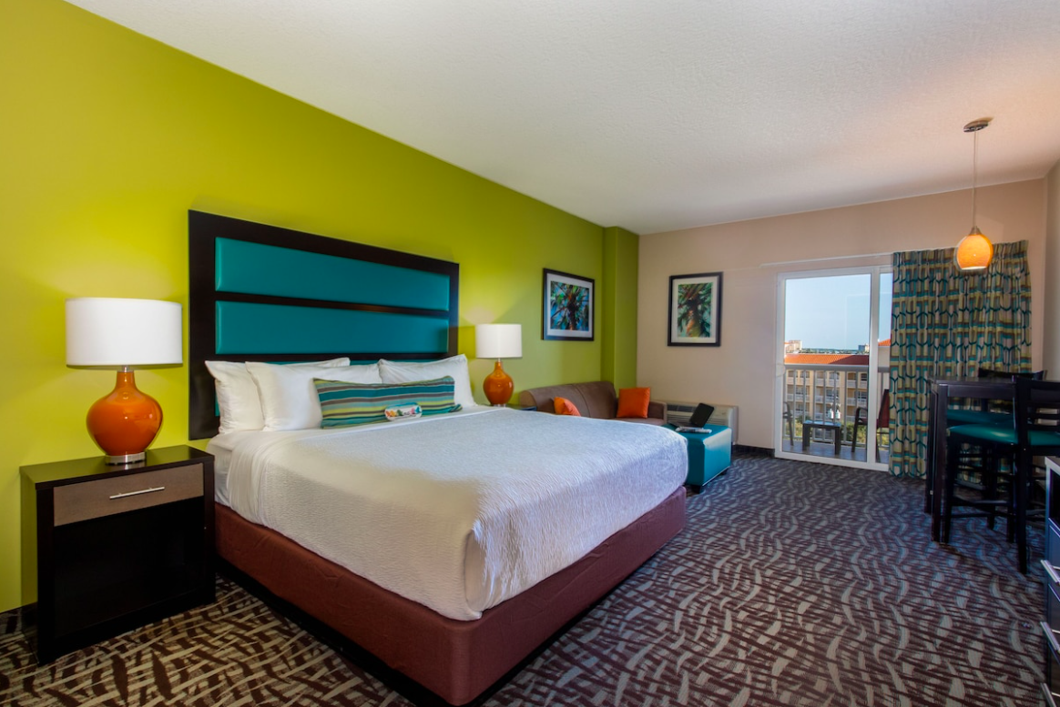 Room at Shephards Beach Resort in Clearwater Beach, Florida