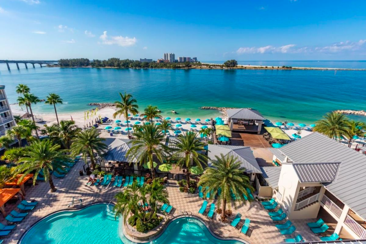 Shephards Beach Resort in Clearwater Beach, Florida