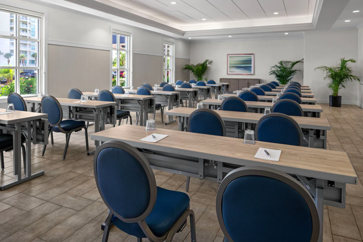 Meeting room at Clearwater Beach Sheraton Resort on Sand Key