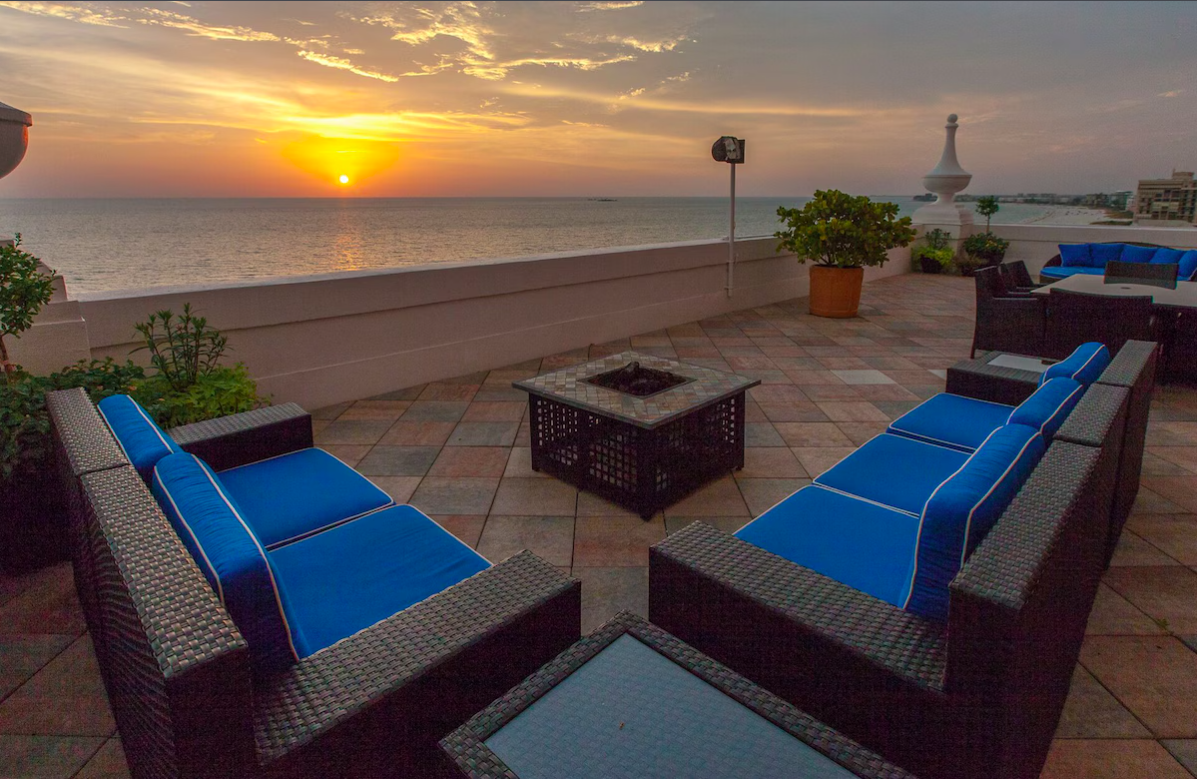 Patio at the Don CeSar