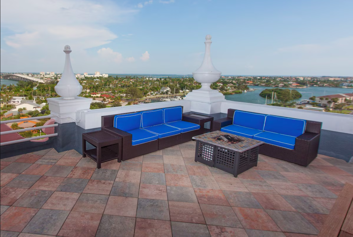Patio at the Don CeSar