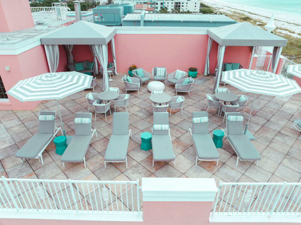 Patio at the Don CeSar
