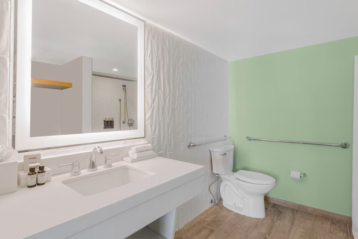 Bathroom at the Beach House Suites by the Don CeSar