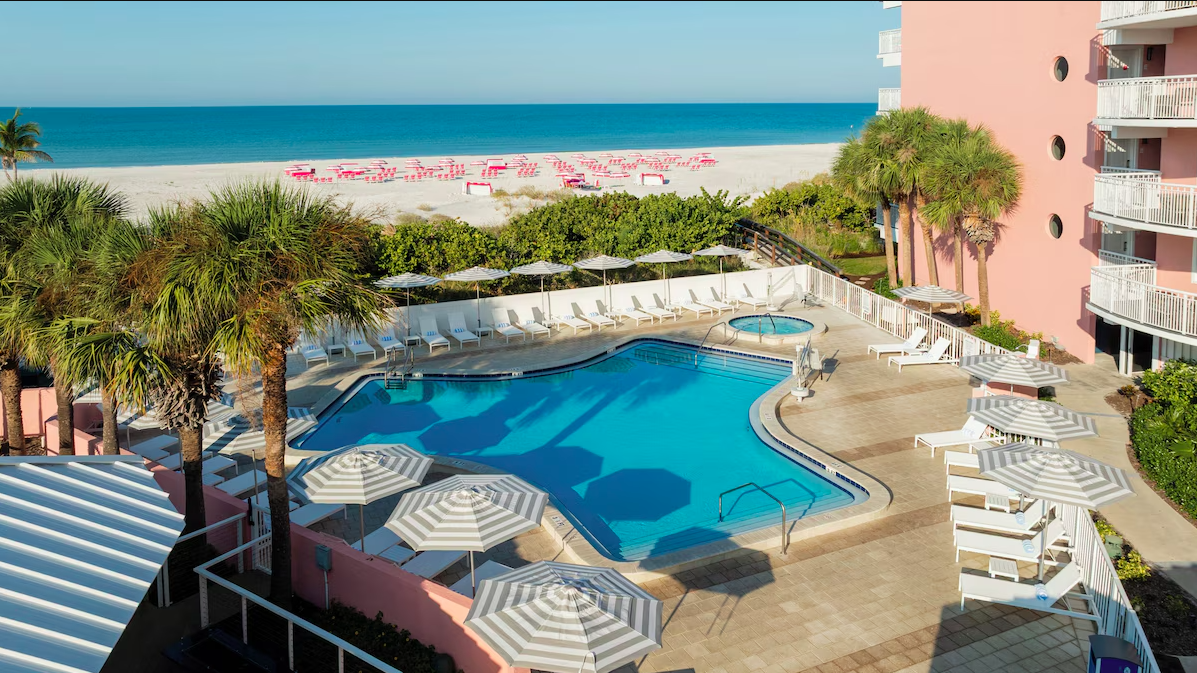 Pool at the Beach House Suites by the Don CeSar