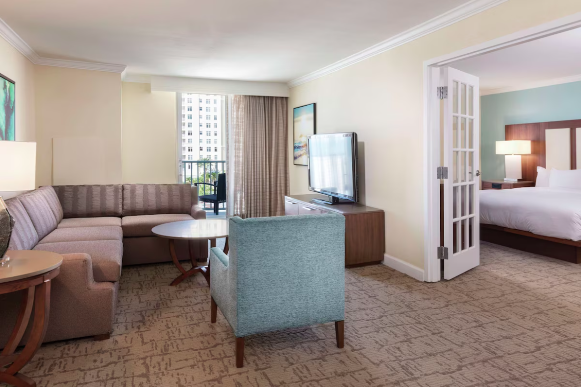 Room at Hilton Clearwater Beach Resort  Spa