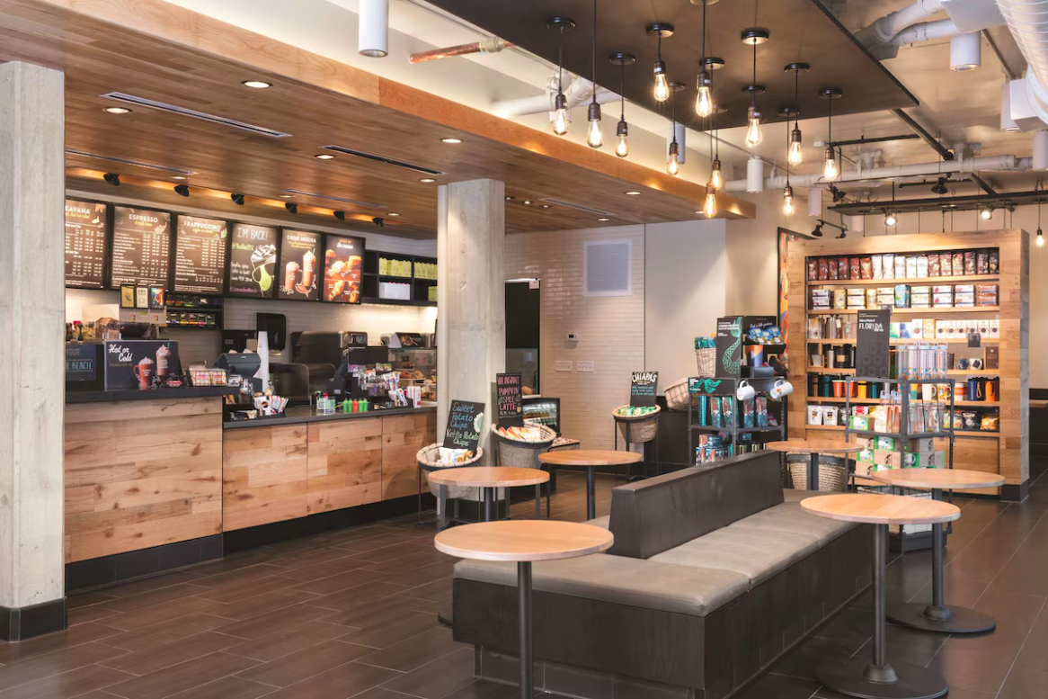 Coffee shop at Hilton Clearwater Beach Resort  Spa