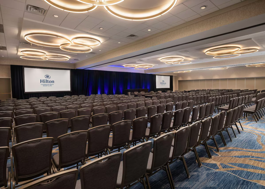 Meeting room at Hilton Clearwater Beach Resort  Spa