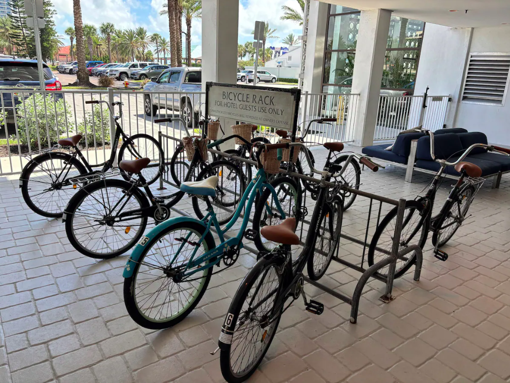 Bicycles at Hilton Clearwater Beach Resort  Spa