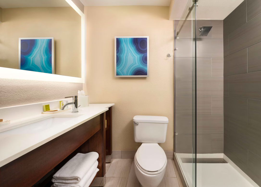 Bathroom at Hilton Clearwater Beach Resort  Spa