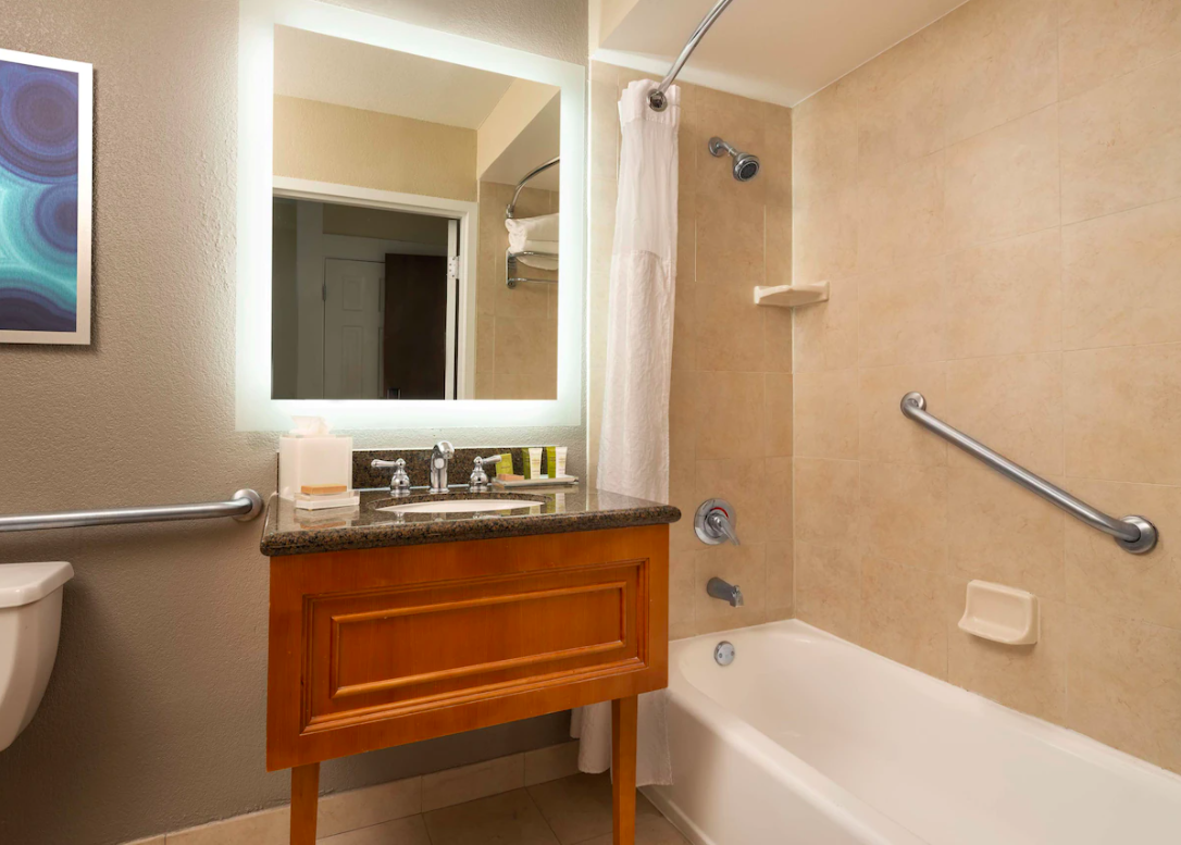Bathroom at Hilton Clearwater Beach Resort  Spa
