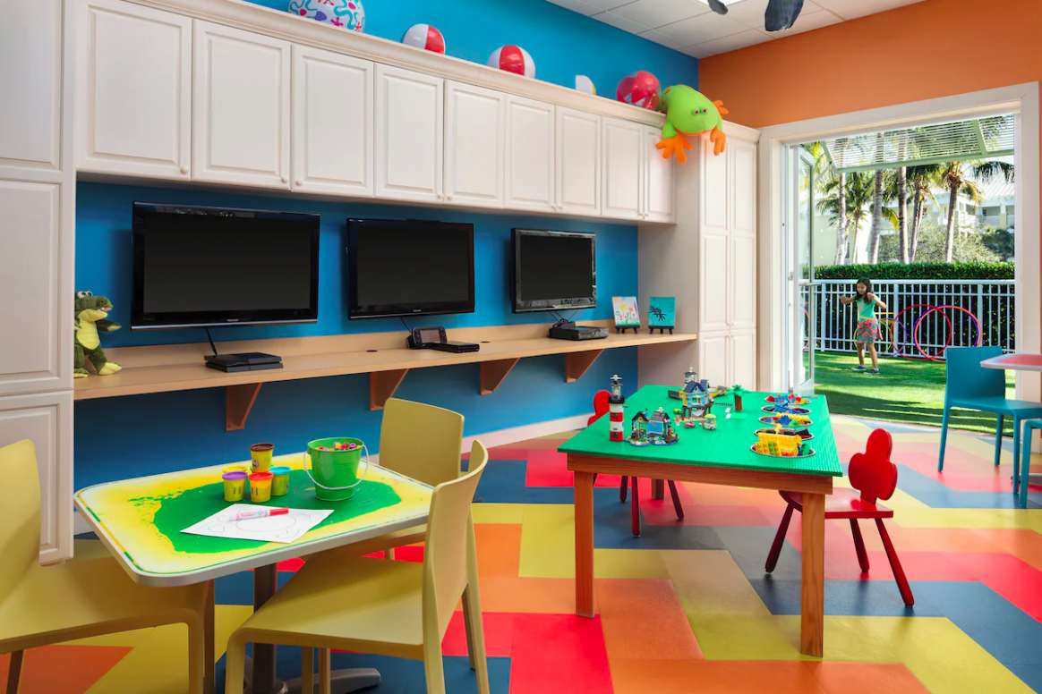 Kids center at Hyatt Vacation Club at Coconut Cove