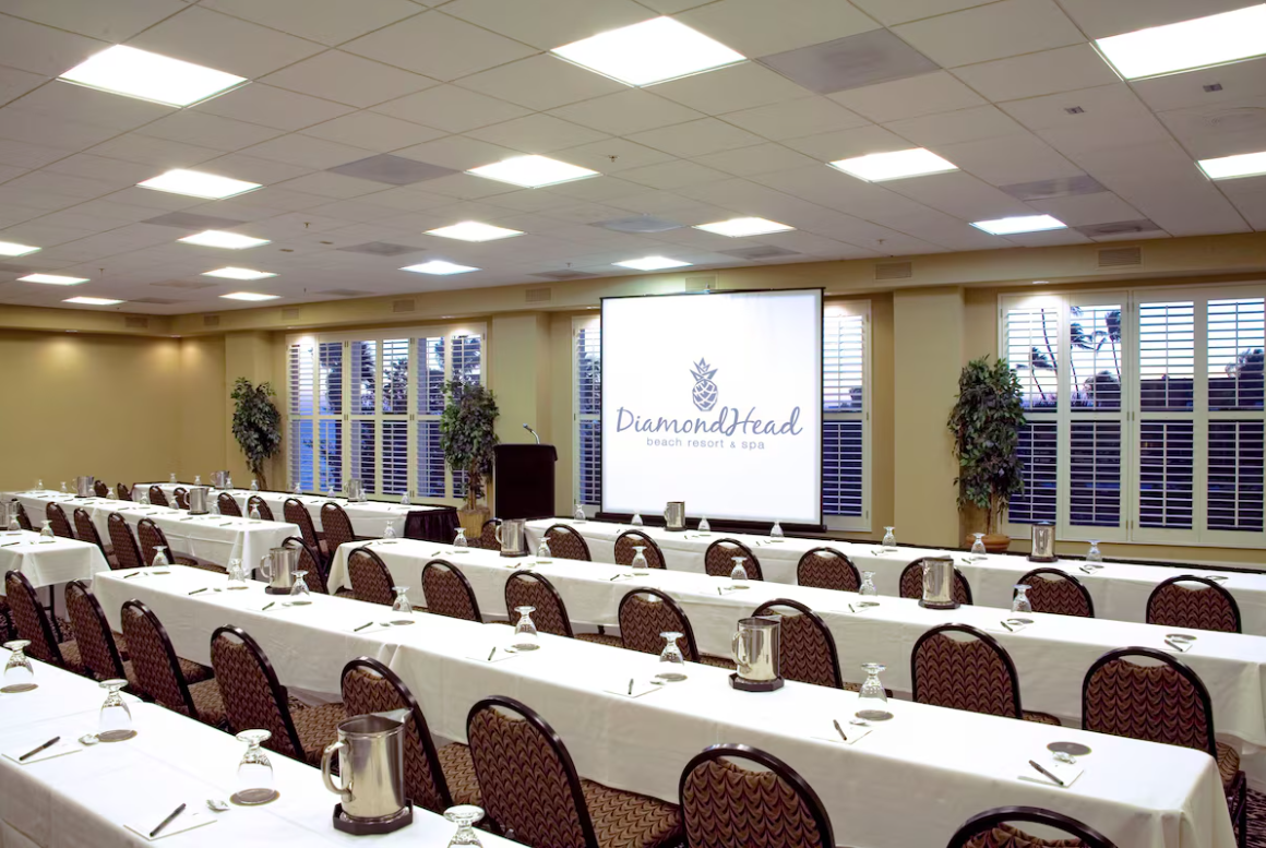 Meeting room at DiamondHead Resort