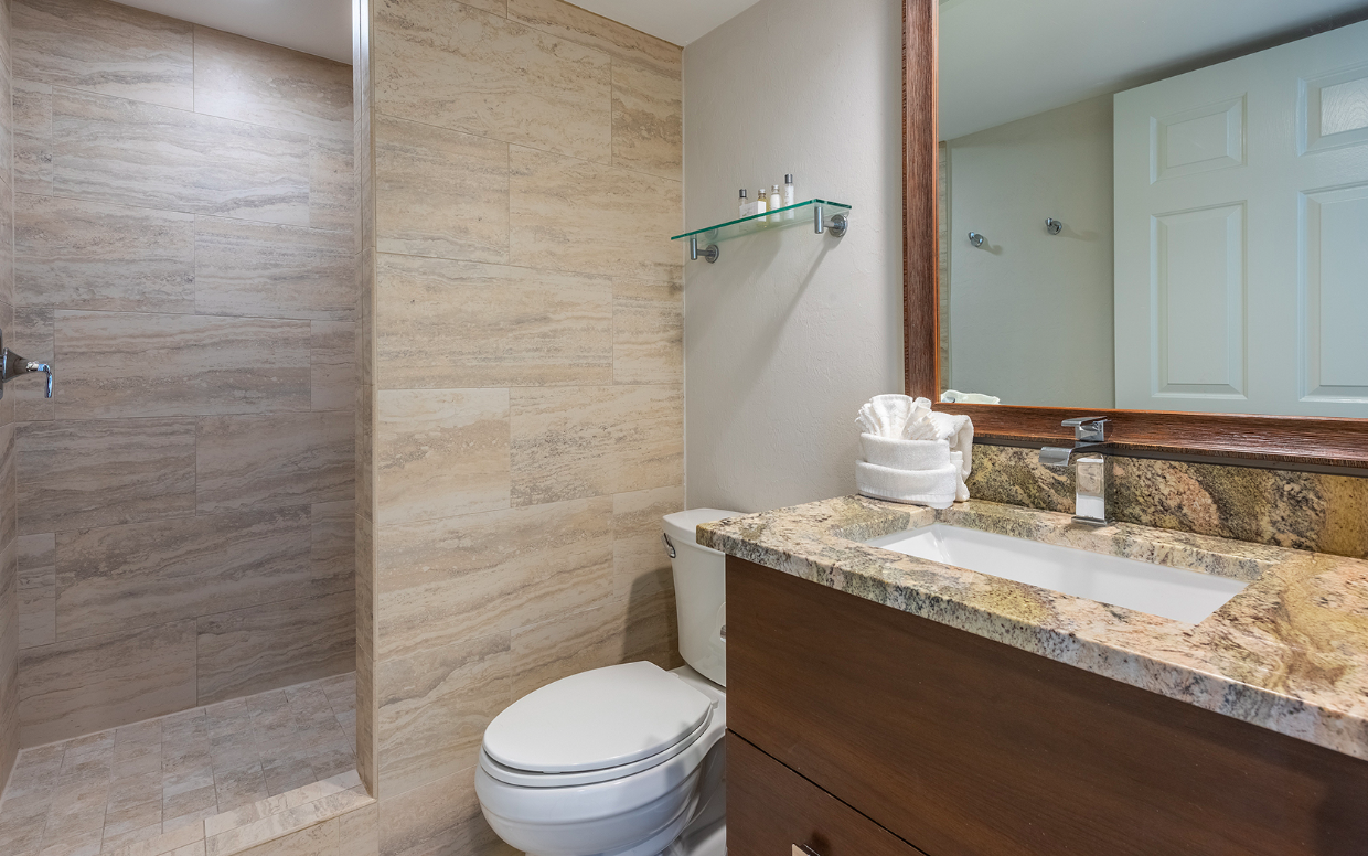 Bathroom at Gullwing Beach Resort