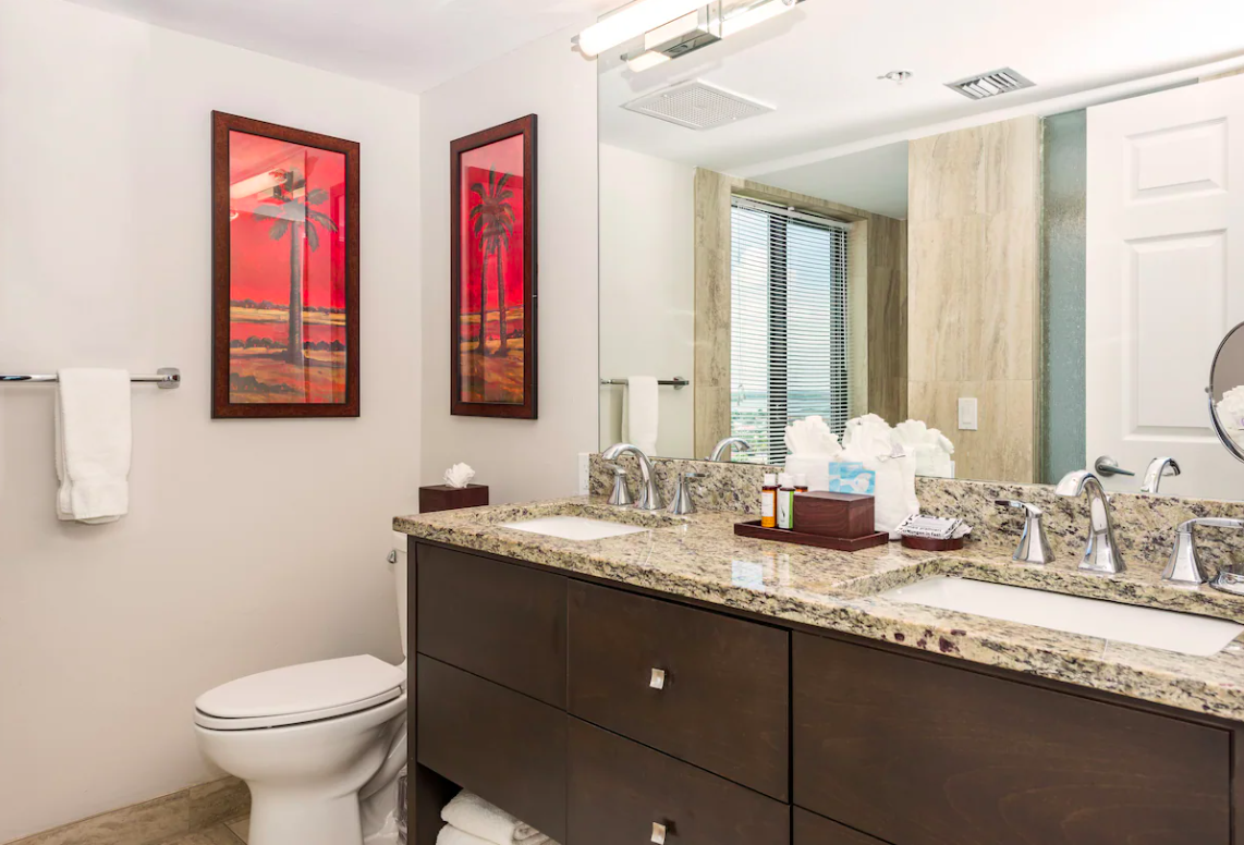Bathroom at Pointe Estero Beach Resort