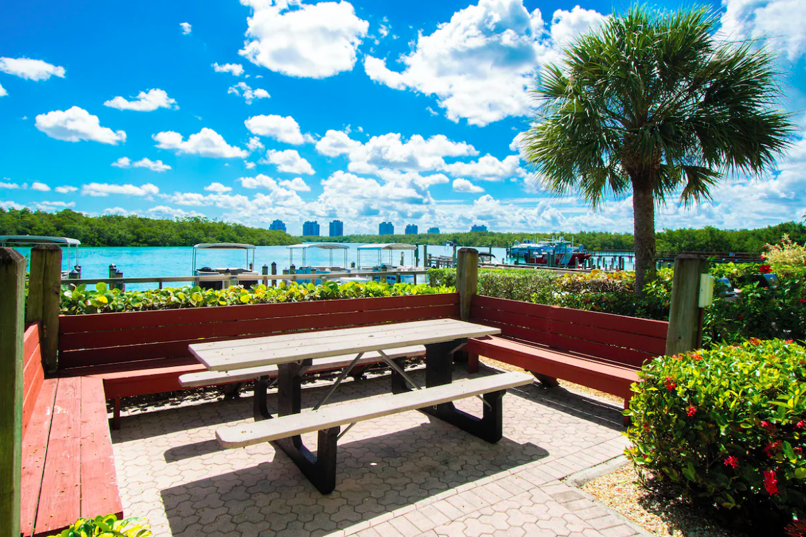 Patio at Bonita Resort and Club