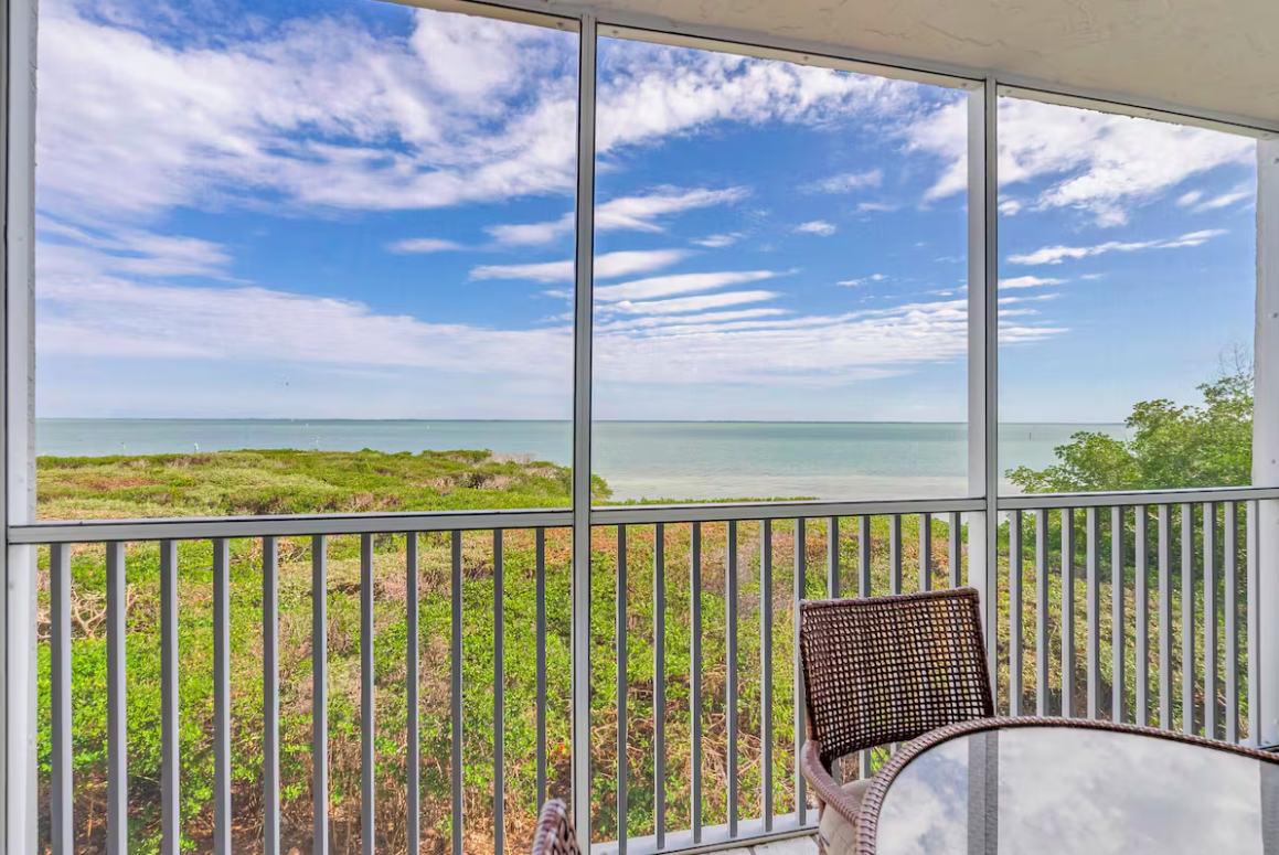 Balcony at South Seas Island Resort