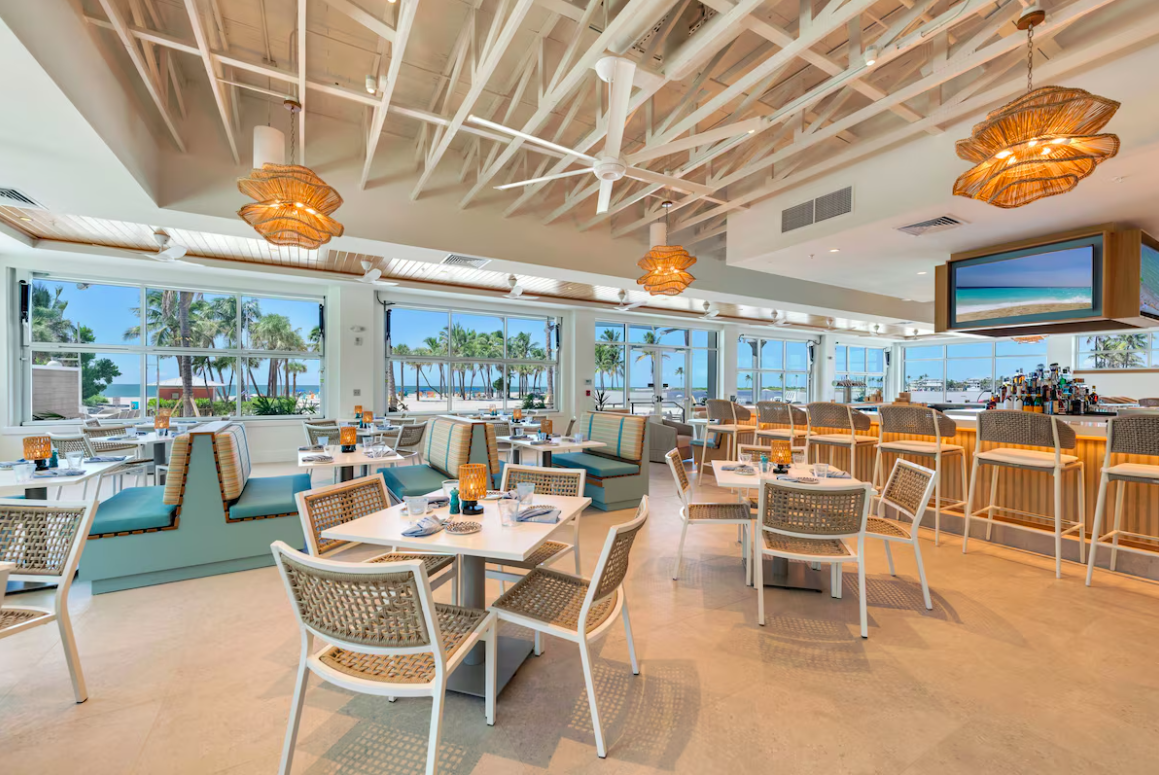 Dining room at South Seas Island Resort