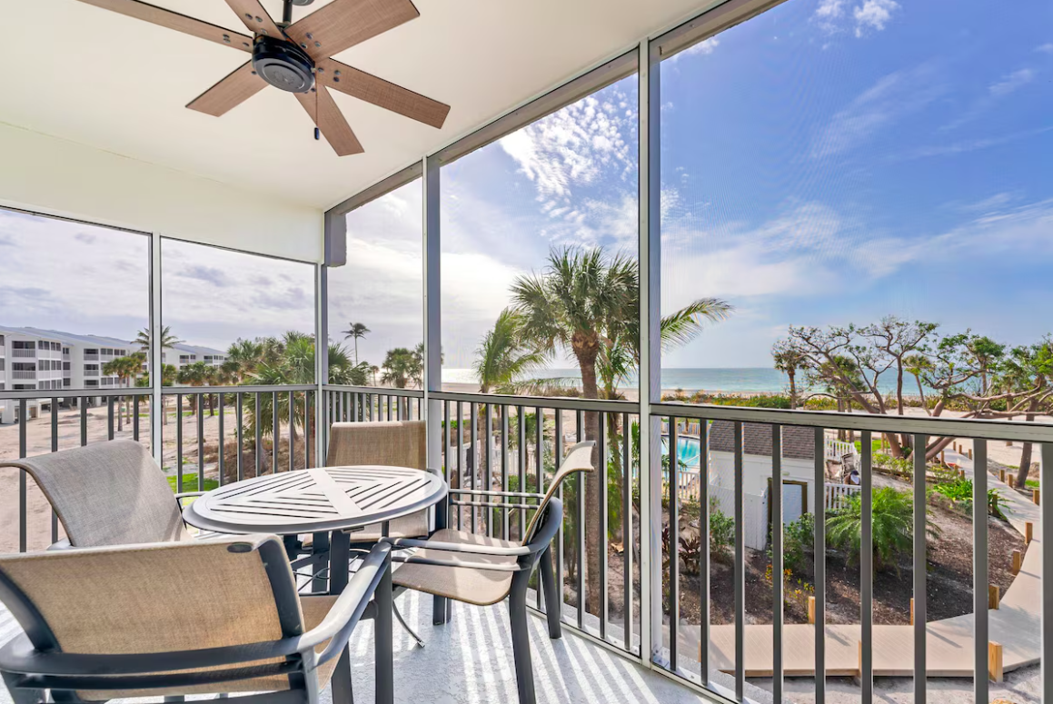 Balcony at South Seas Island Resort