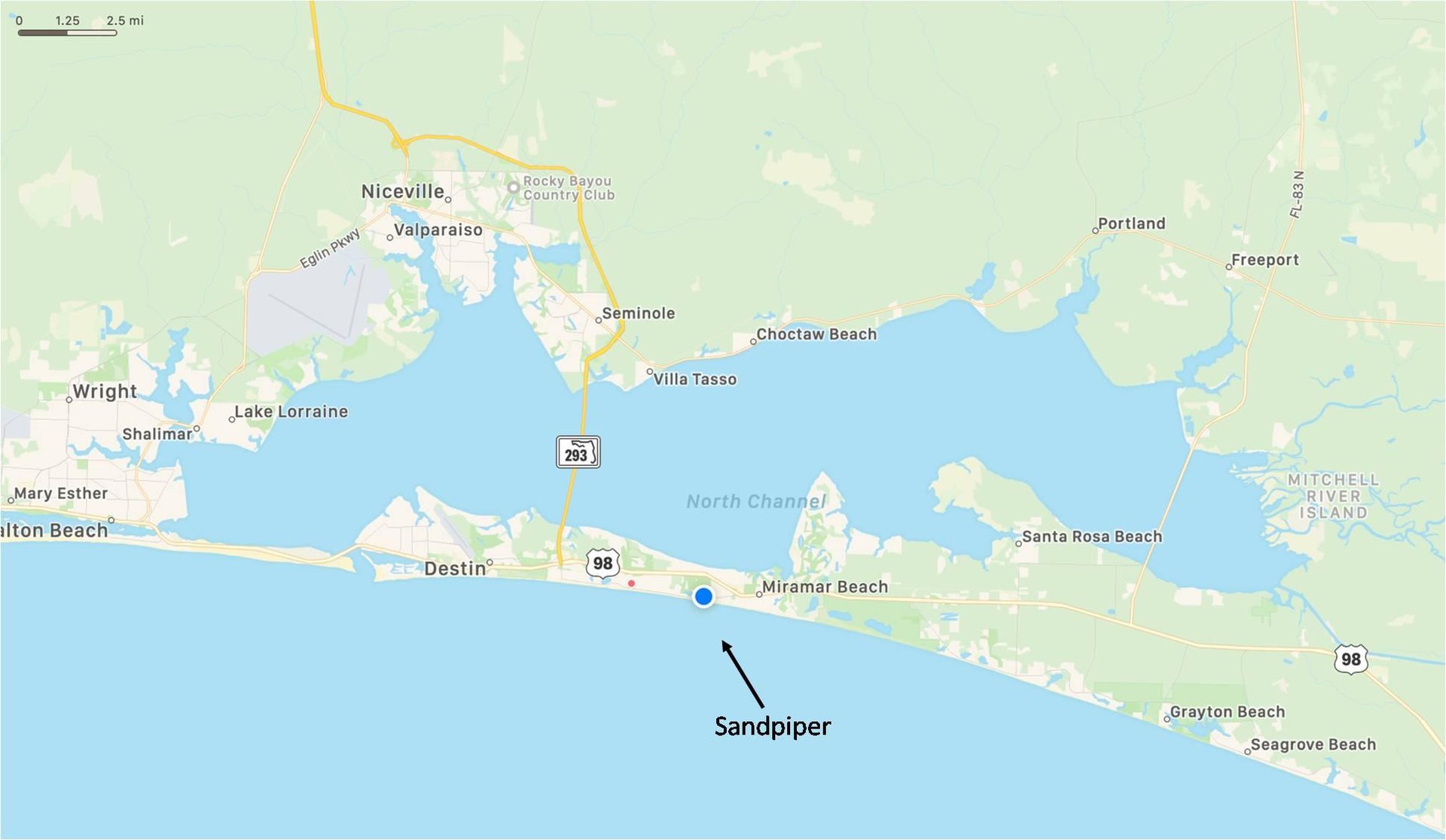 Miramar Beach Villas 113  The Sandpiper 45