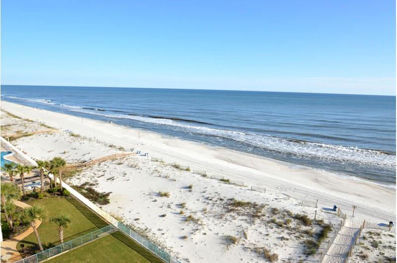 Youll thrill at the Gulf views from your condo at Surfside Shores Gulf Shores.