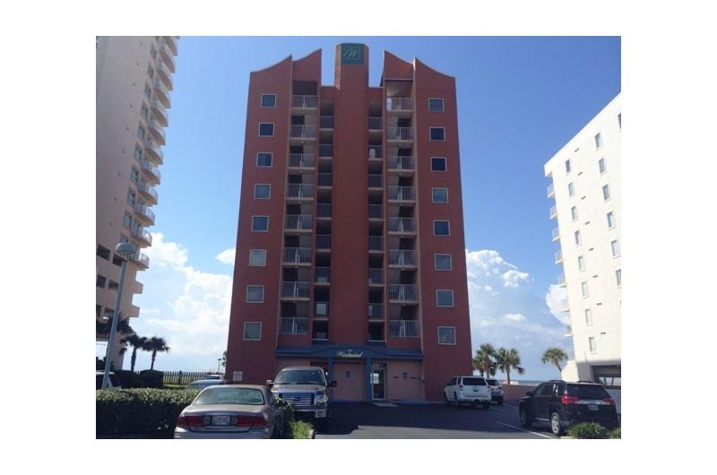 Westwinds Condos is directly on the beach in Gulf Shores Alabama