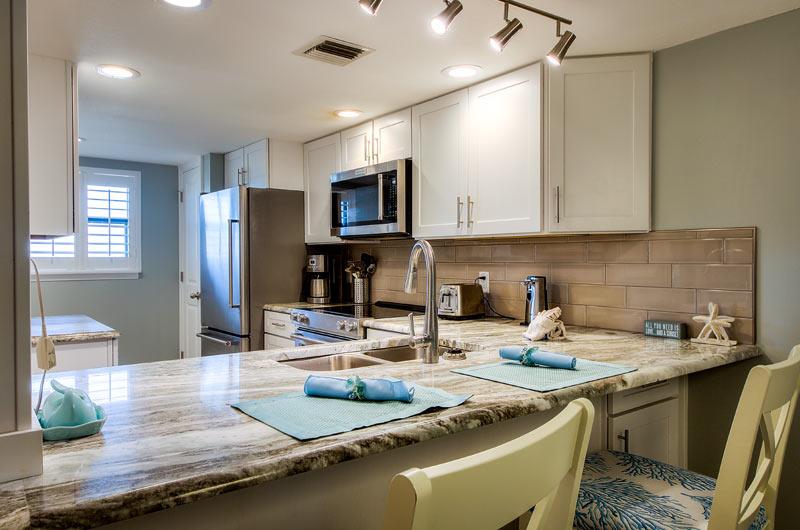 Kitchen at Moonspinner in Panama City Beach FL