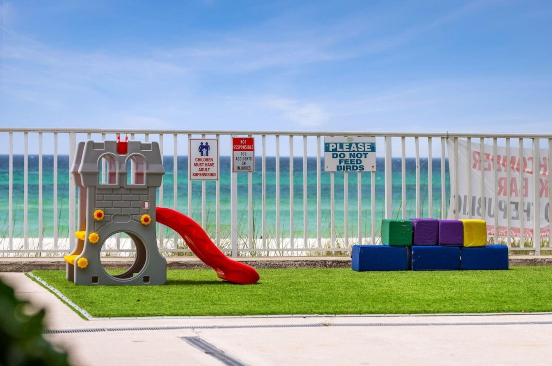 The playground at Beachcomber by the Sea