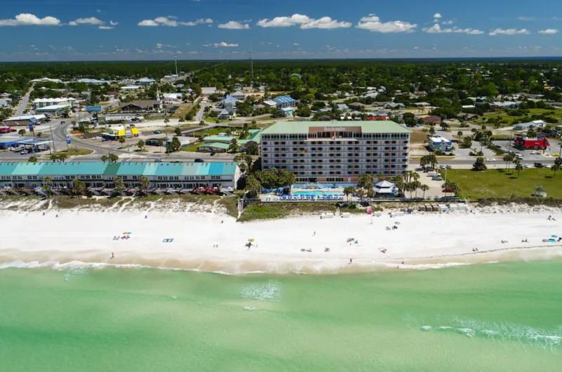 beachcomber by the sea panama city beach waterfront gulf beach view