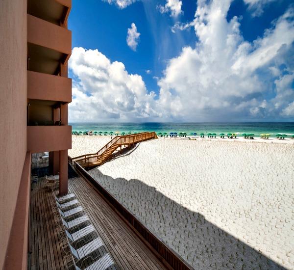 Balcony view from Jetty East in Destin Florida