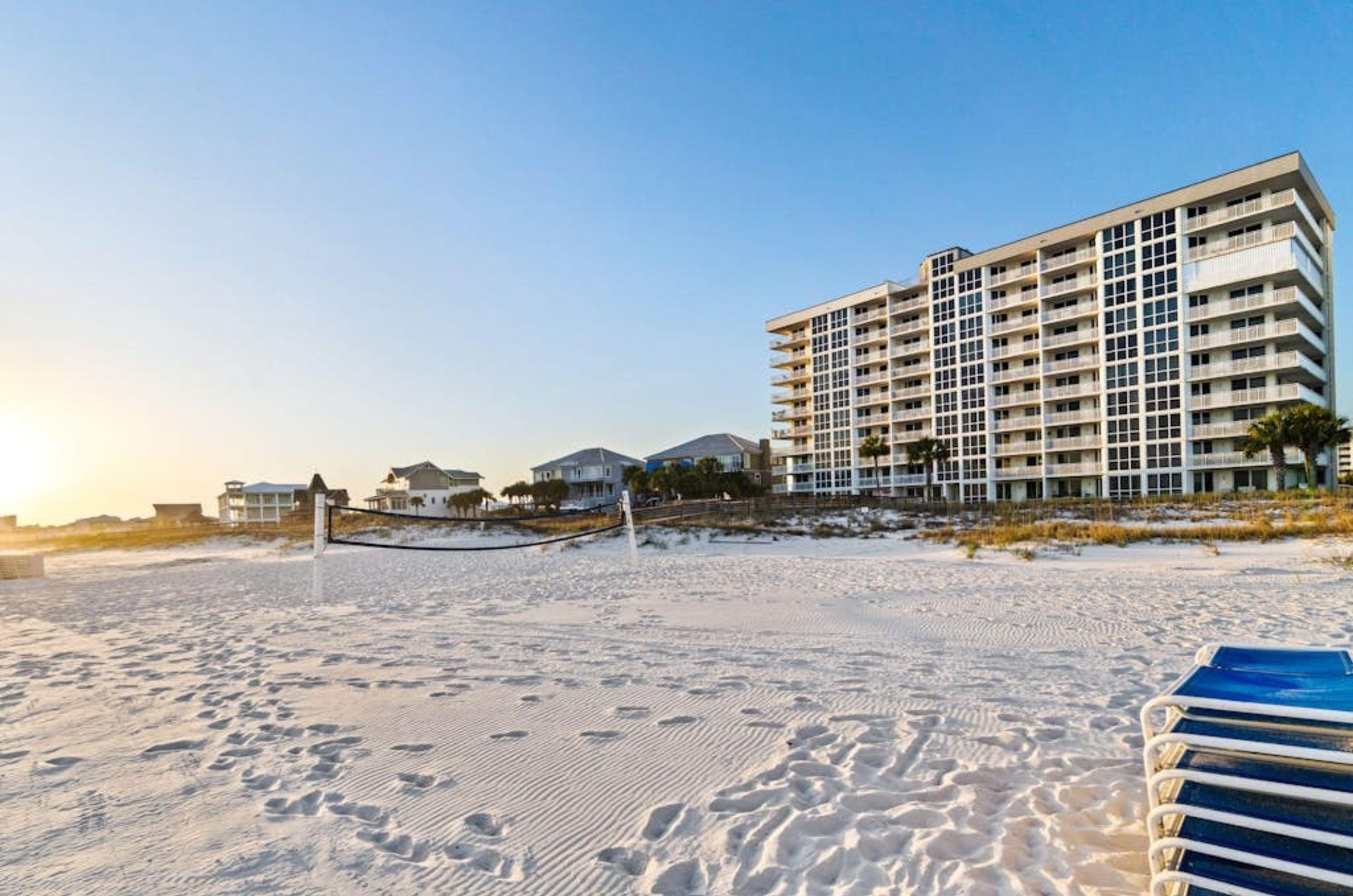 SeaSpray West sits right next to miles of beautiful beaches