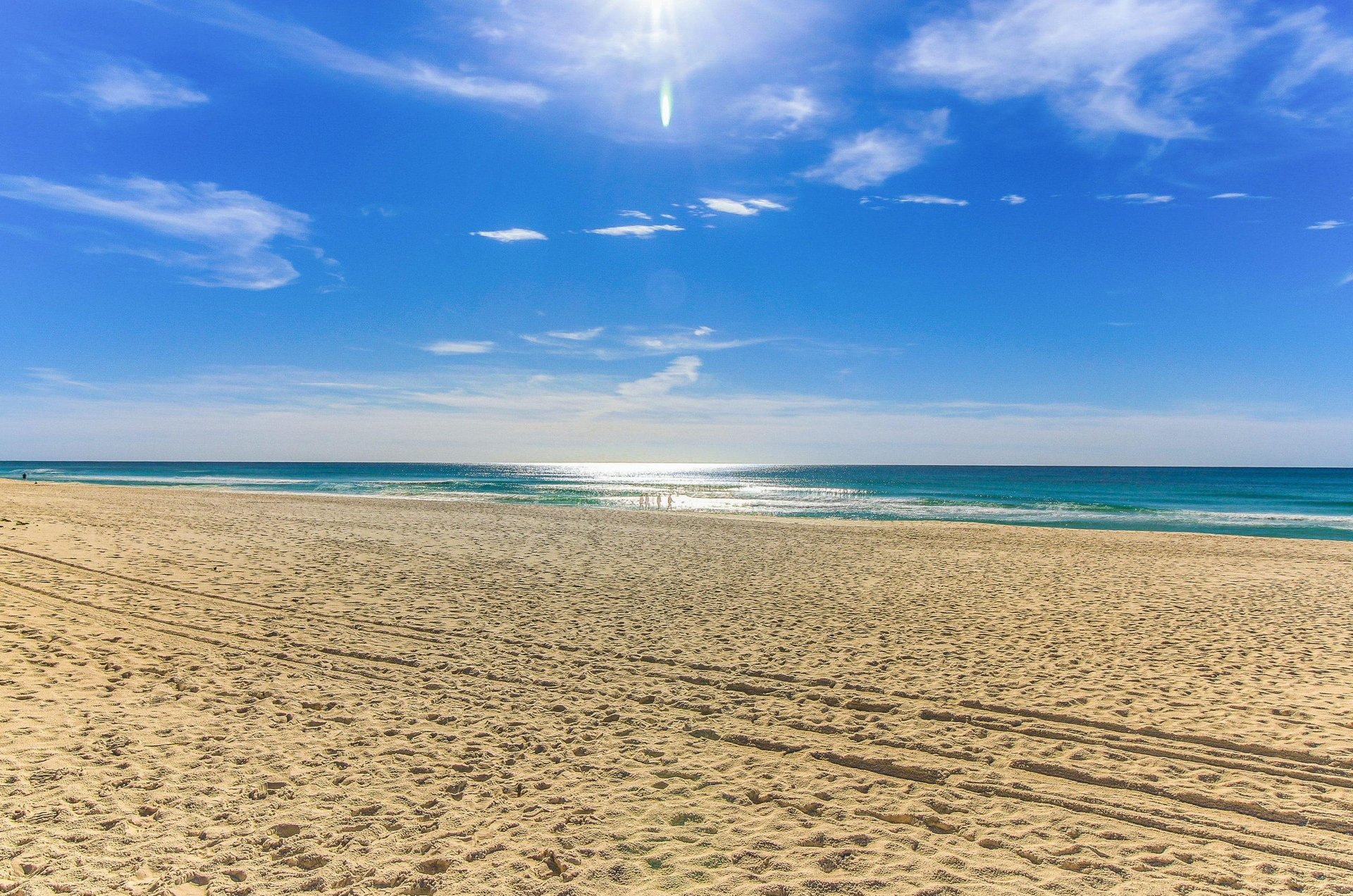The coastline by Sandpiper Cove in Destin