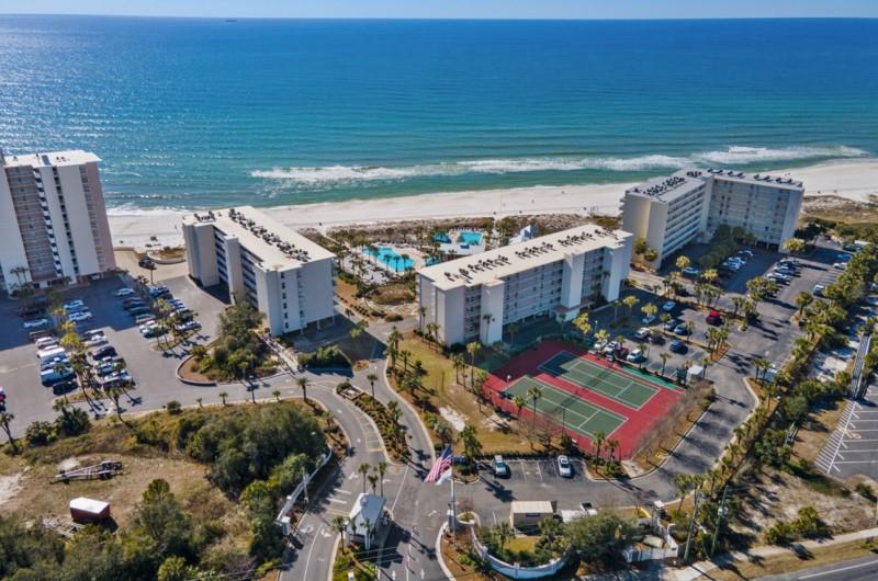 Dunes of Panama City Beach Arial View
