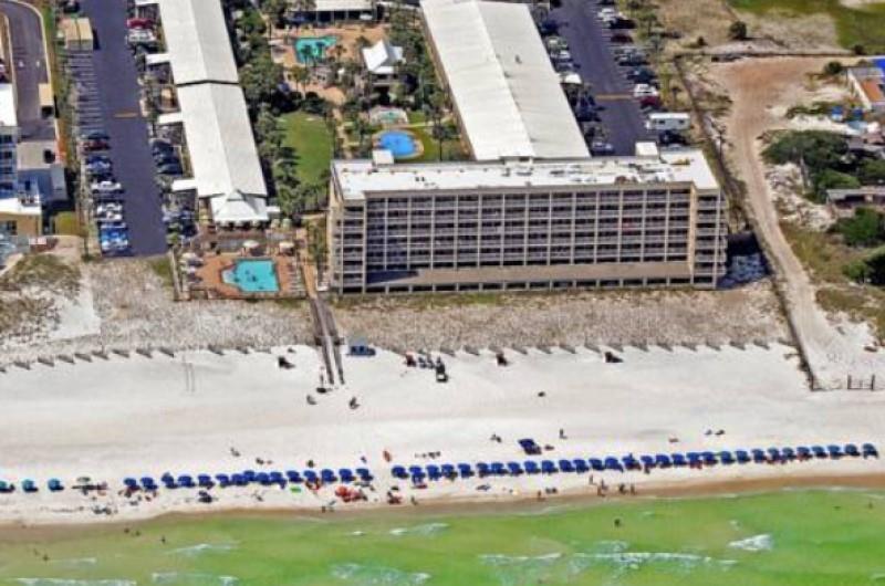Four Points Sheraton Fort Walton Beach Aerial View